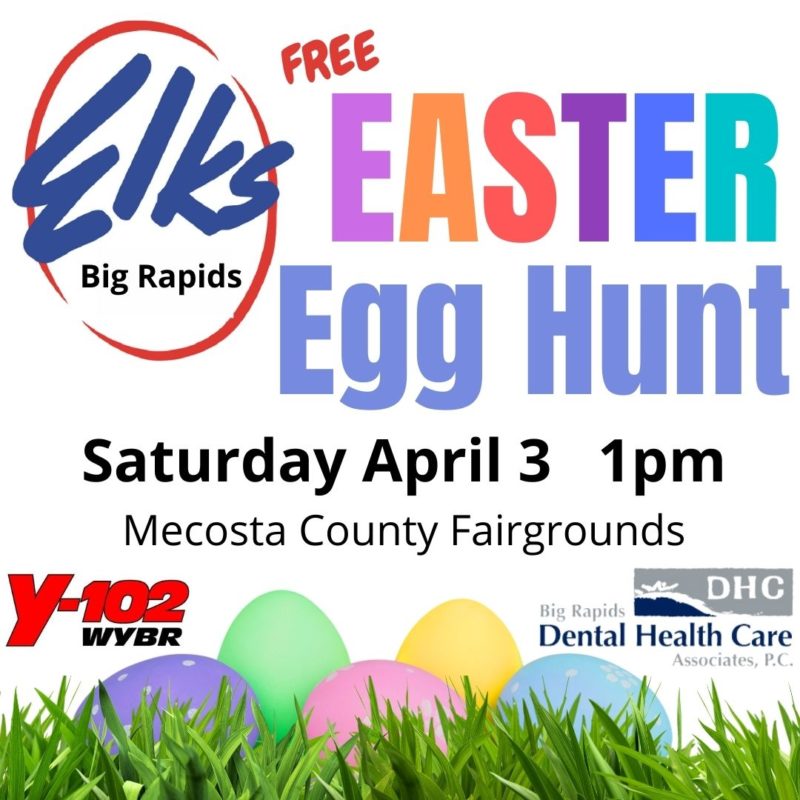 Big Rapids Elks Easter Egg Hunt